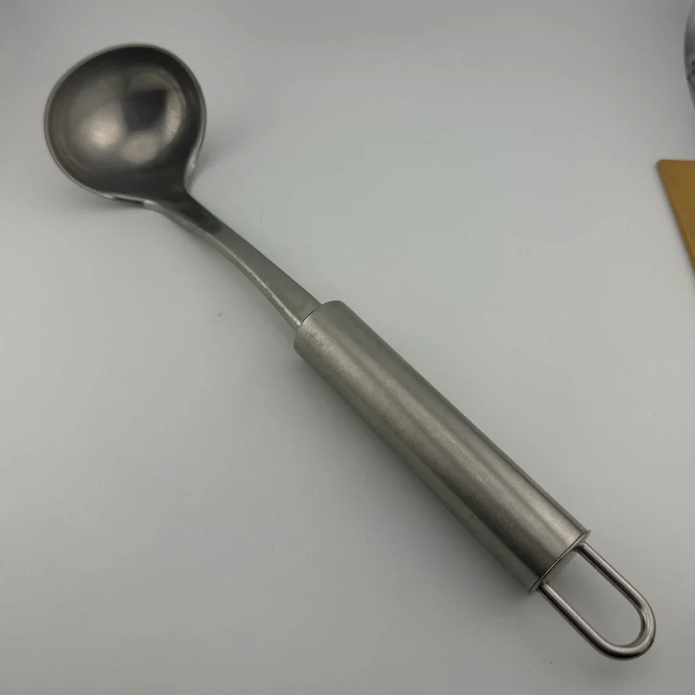 Rostfrei Soup Ladle Silver Tone 18/10 Stainless Steel German Kitchen Tool